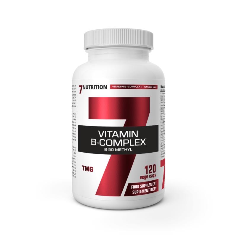 7NUTRITION B-COMPLEX B50 Methyl 120 kapsula