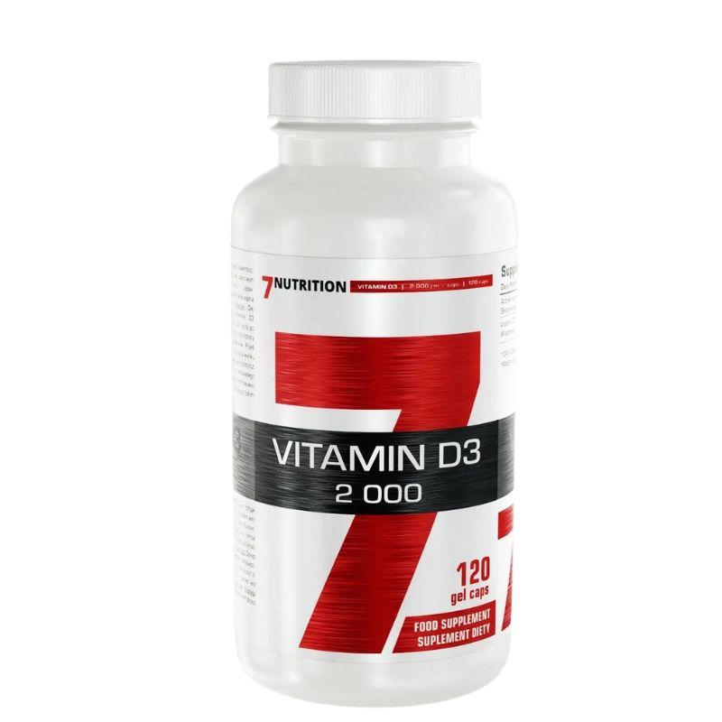 7NUTRITION VITAMIN D3 2000IU 120 kapsula