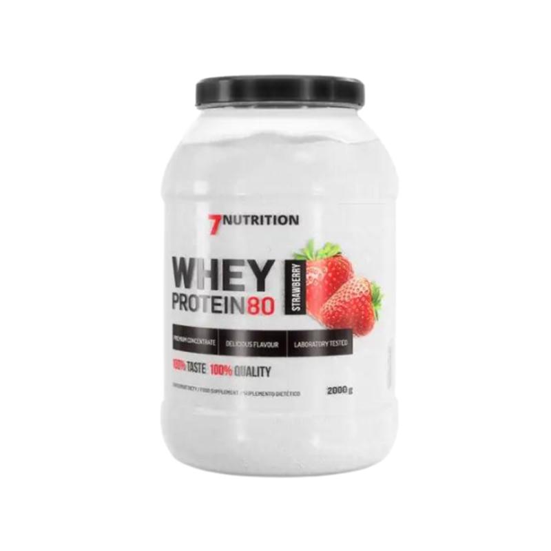 7NUTRITION WHEY PROTEIN 80 Strawberry 2kg