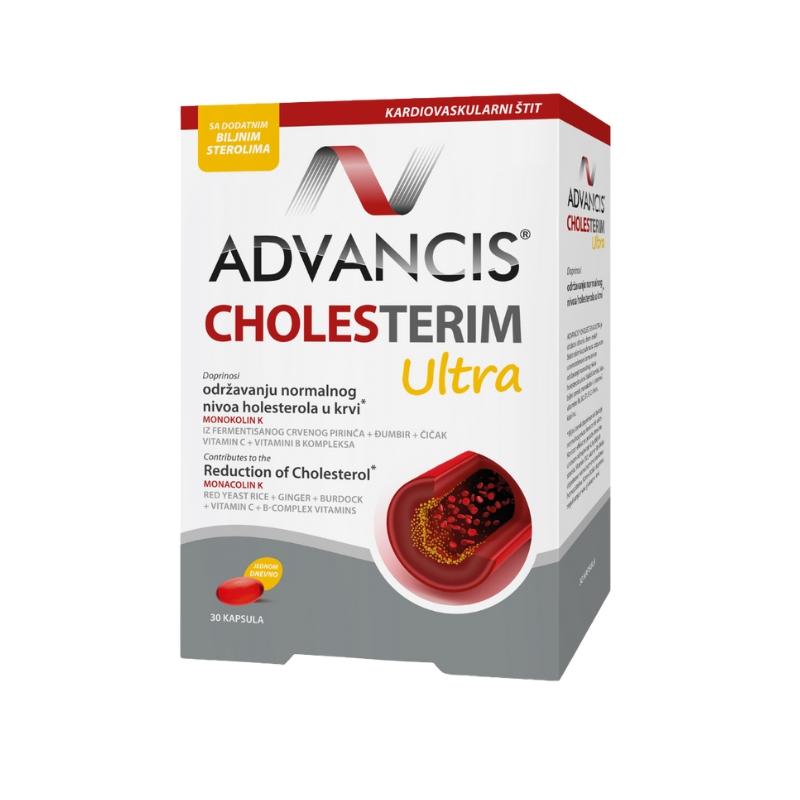 Advancis Cholesterim ultra 30 kapsula