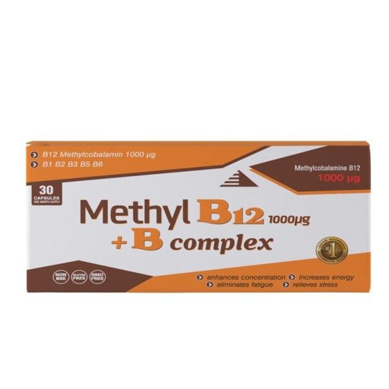 Aleksandar MN Methyl-B12 1000 mcg + B-complex 30 kapsula