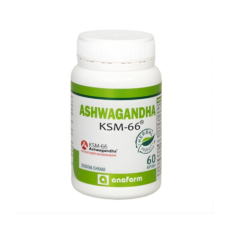 Ashwagandha KSM-66 – 60 kapsula