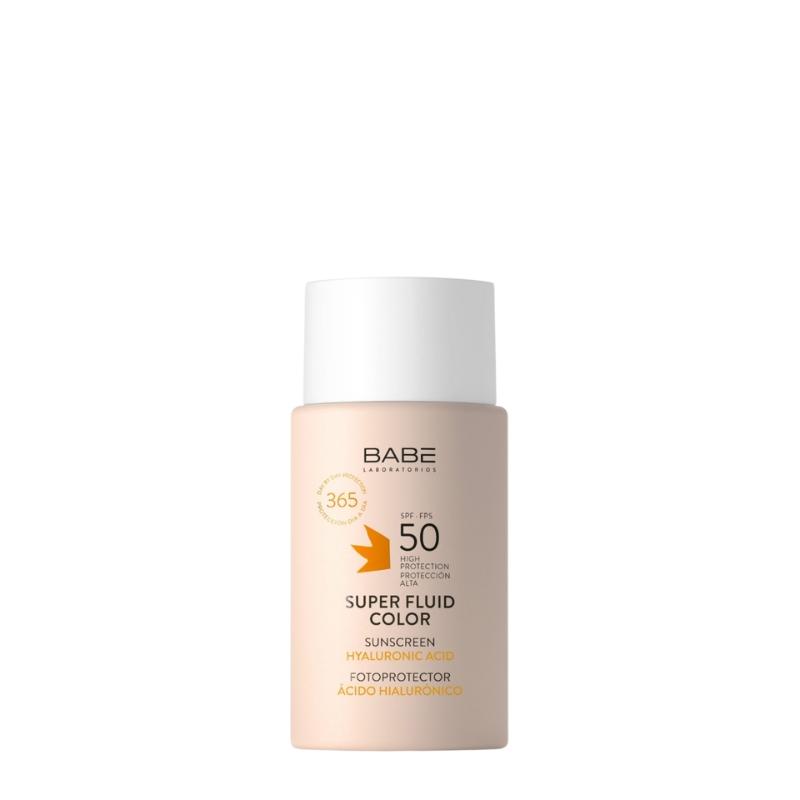 BABE SUPER FLUID FACIAL COLOR SUNSCREEN SPF 50