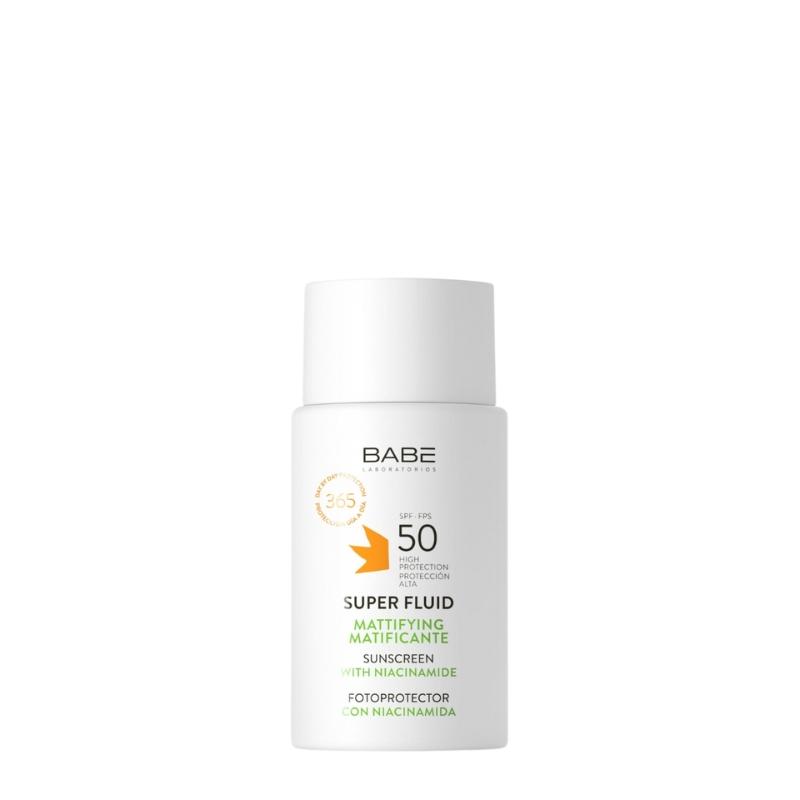 BABE SUPER FLUID SUNSCREEN MATTIFYING SPF 50 50 ML