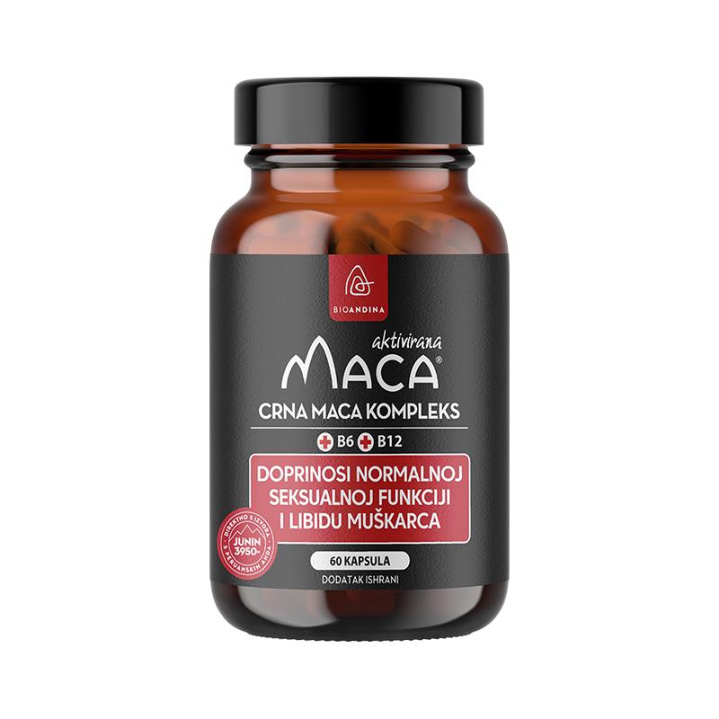 BioAndina Crna Maca Kompleks 60 kapsula