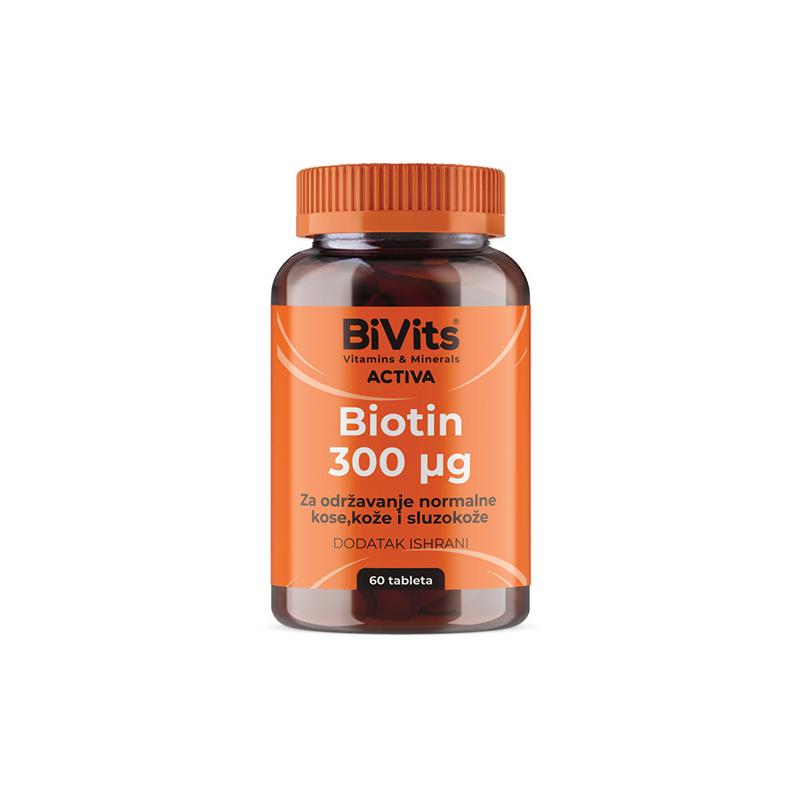 BiVits ACTIVA Biotin 60 tableta