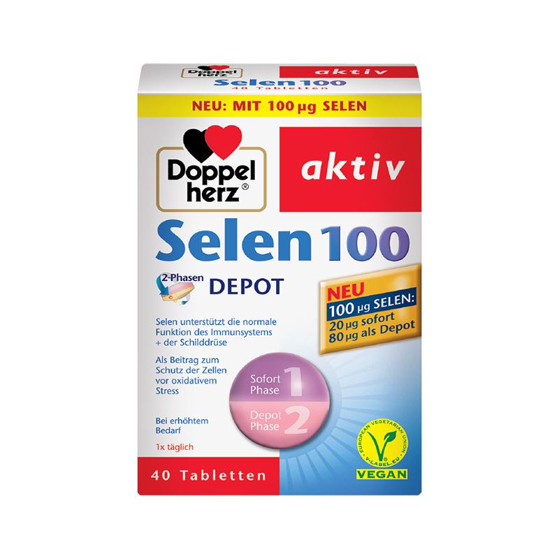 Doppelherz Aktiv Selen 100mcg Depot 40 tableta