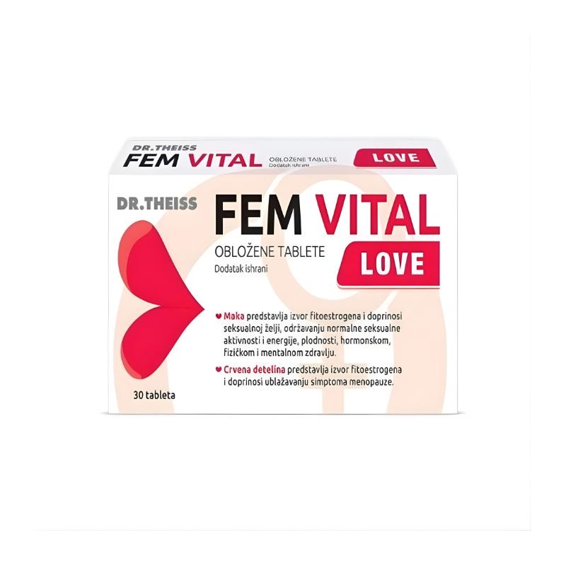 Dr. Theiss Fem Vital LOVE 30 tableta