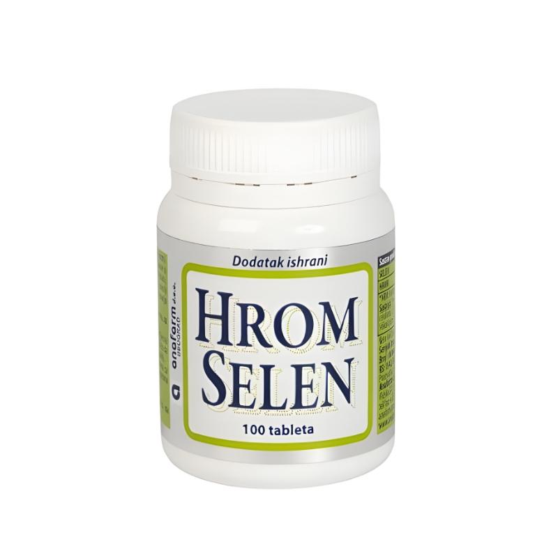 Hrom Selen 100 tableta