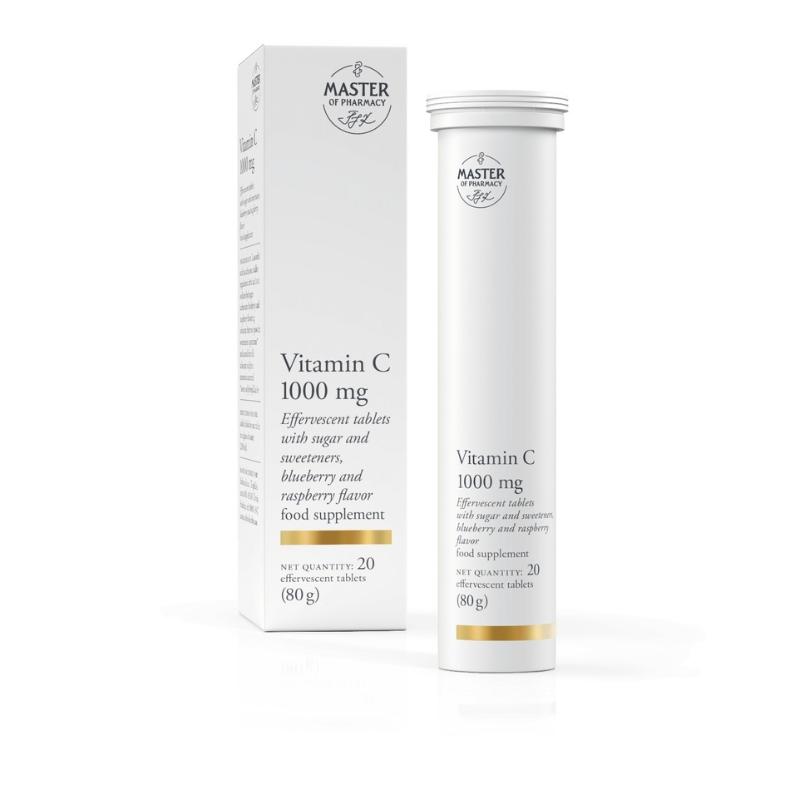 Master of Pharmacy Vitamin C 1000mg 20 šumećih tableta