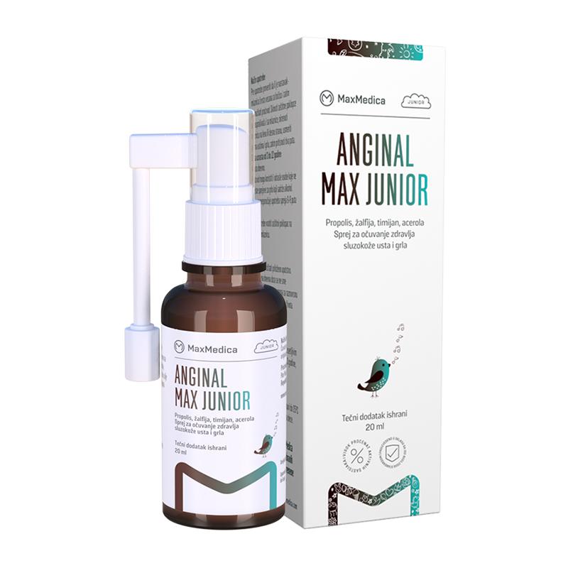 MaxMedica Anginal Max Junior 20ml