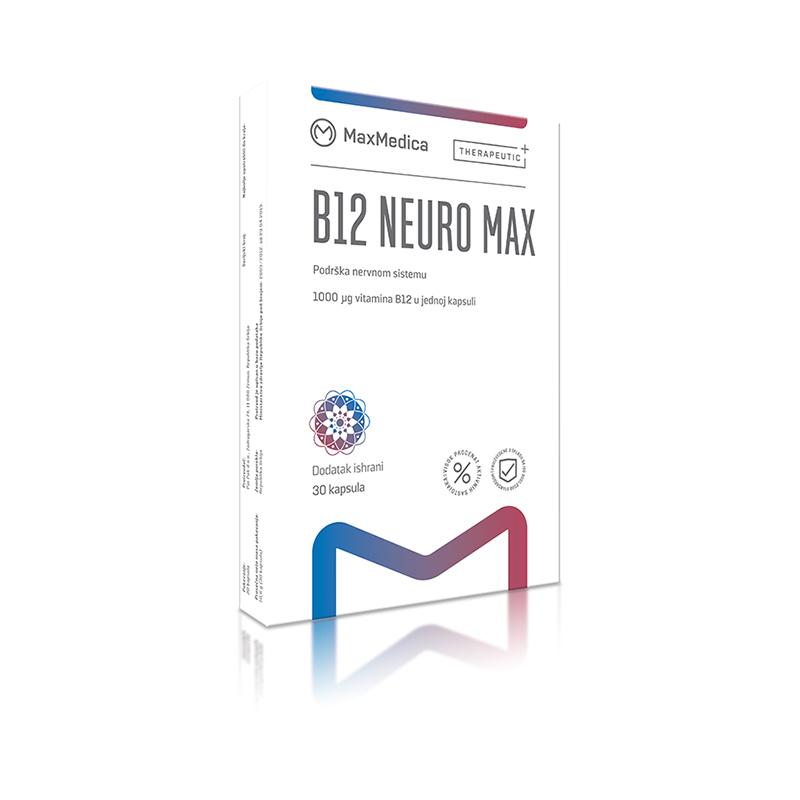 MaxMedica B12 Neuro Max 30 kapsula