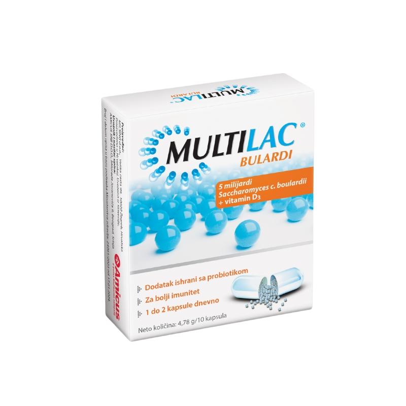 Multilac Bulardi 10 kapsula