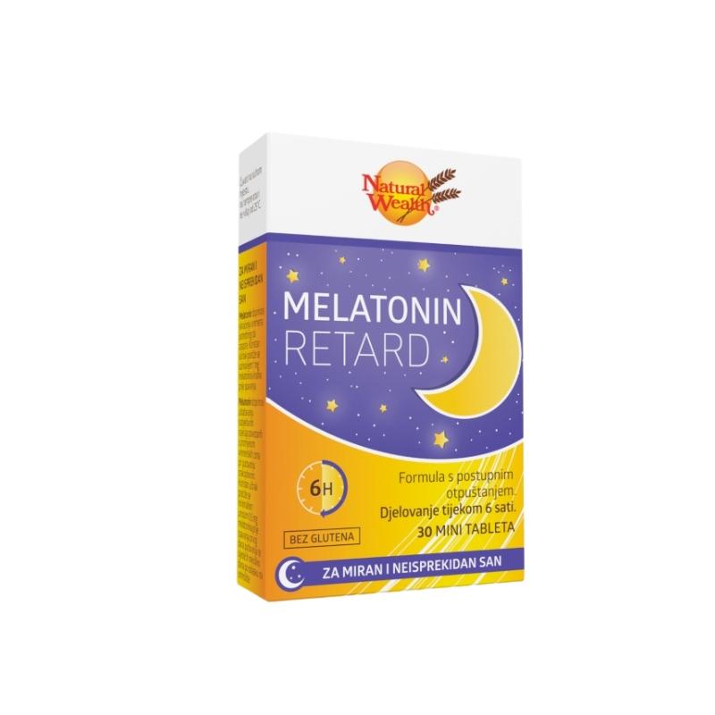Natural Wealth Melatonin Retard 30 tableta
