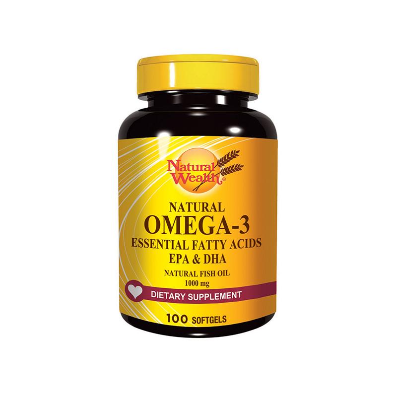 Natural Wealth Omega-3  1000mg 100 kapsula