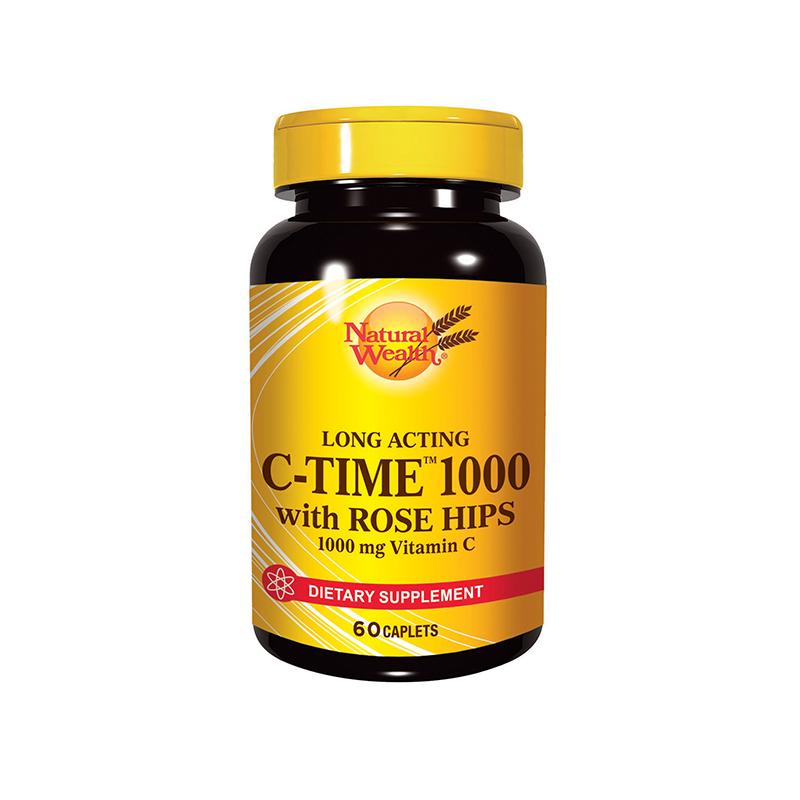 Natural Wealth Vitamin C-1000 sa vremenskim otpuštanjem 60 tableta