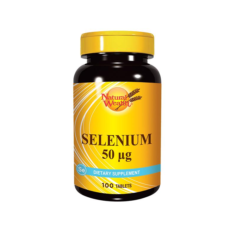 Natural Welath Selen 50 mcg 100 tableta