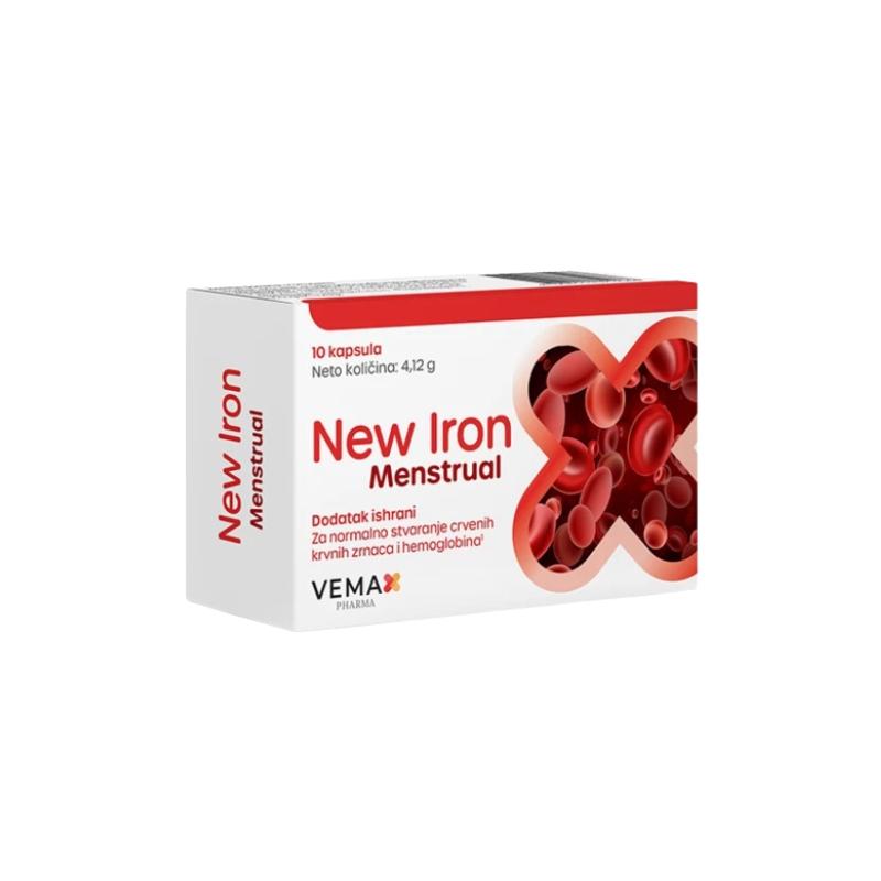 New Iron Menstrual 10 kapsula