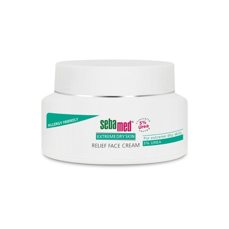 SebaMed krema za ekstremno suvu kožu lica 5% urea 75 ml