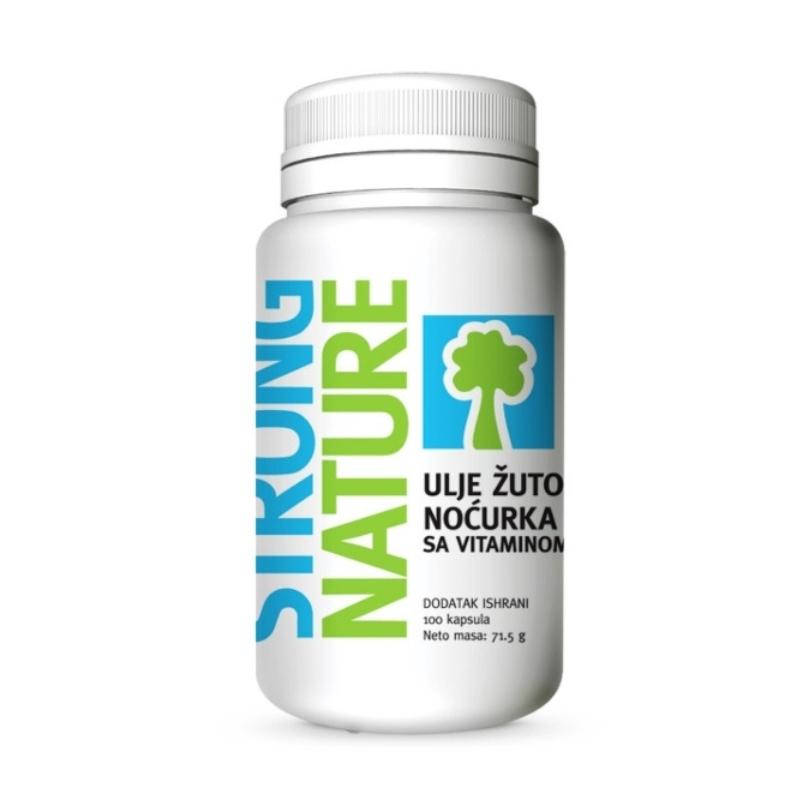 Strong Nature Ulje žutog noćurka + Vitamin E 100 kapsula