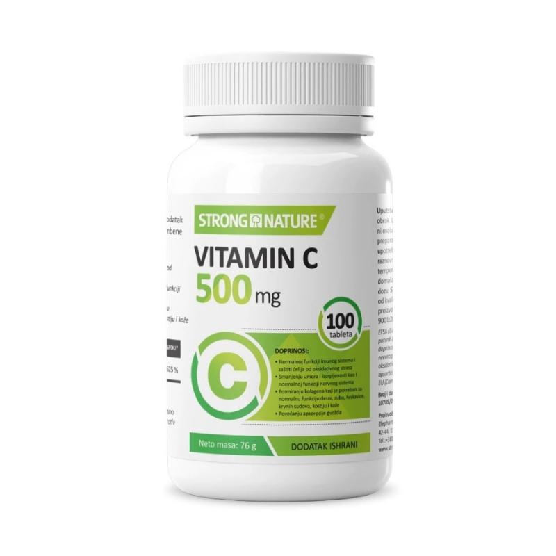 Strong Nature Vitamin C 500mg 100 tableta
