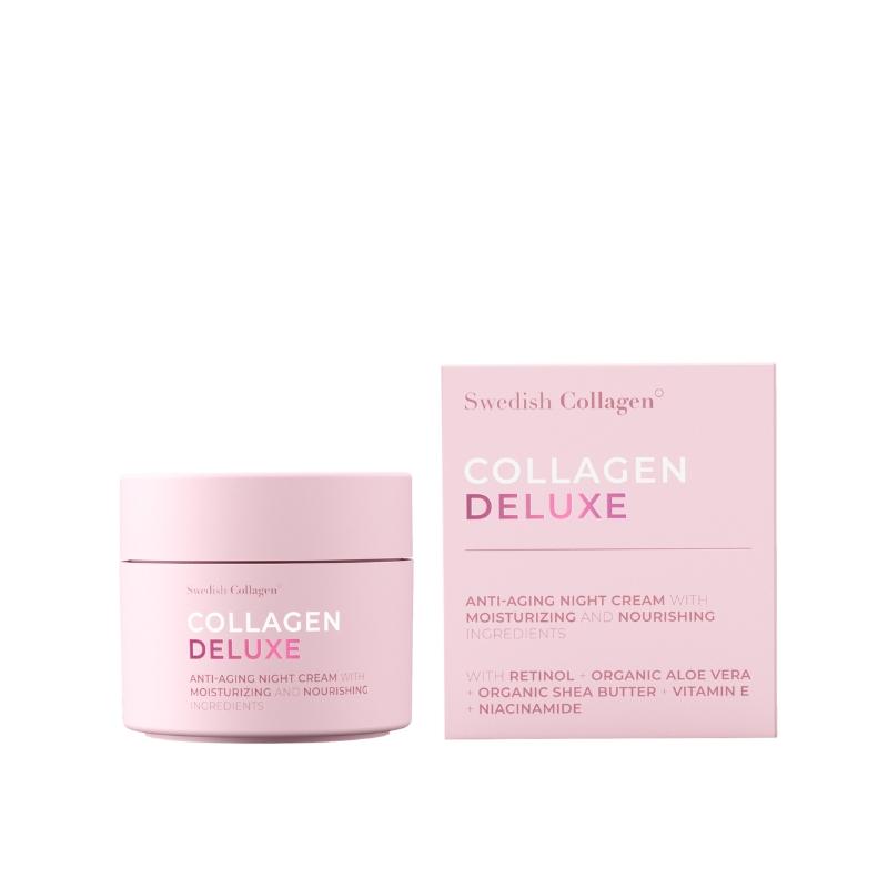 Swedish Collagen Deluxe noćna krema sa RETINOLOM 