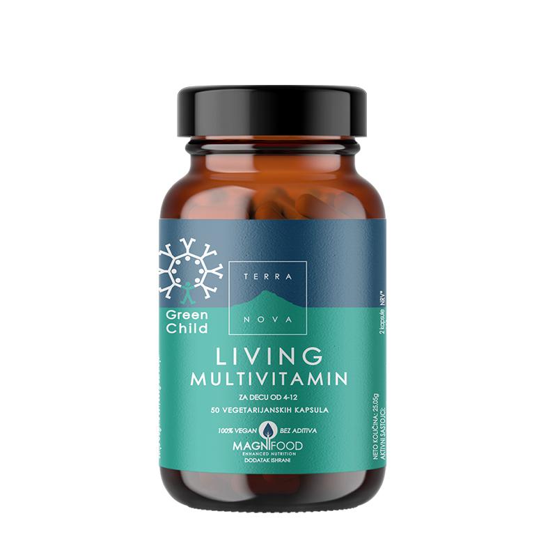 TERRANOVA Green Child Living Multivitamin 50 kapusla