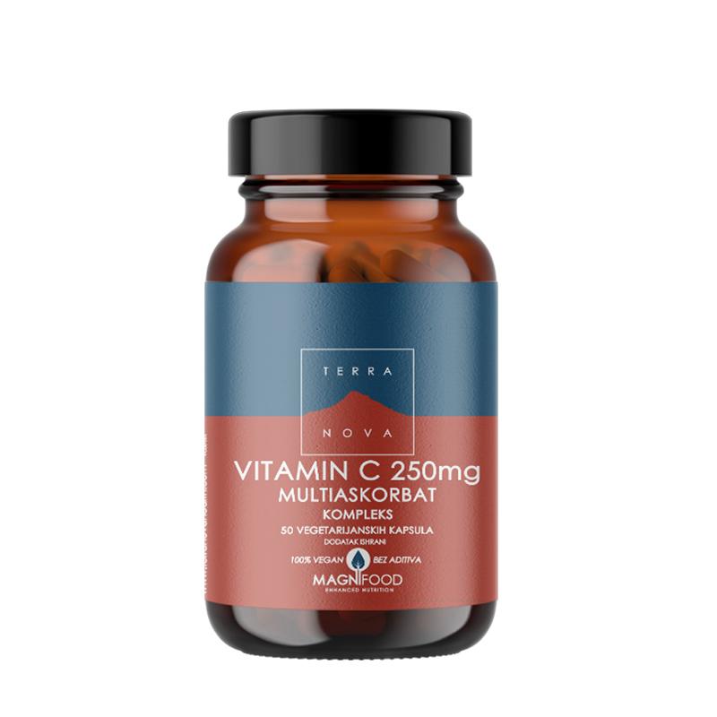 TERRANOVA Vitamin C 250 mg Kompleks 50 kapsula