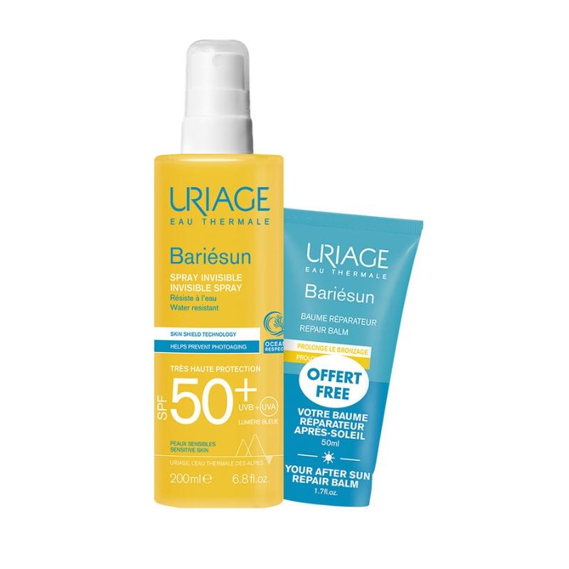 Uriage Bariesun sprej SPF50+ 200mL + balzam posle sunčanja 50mL